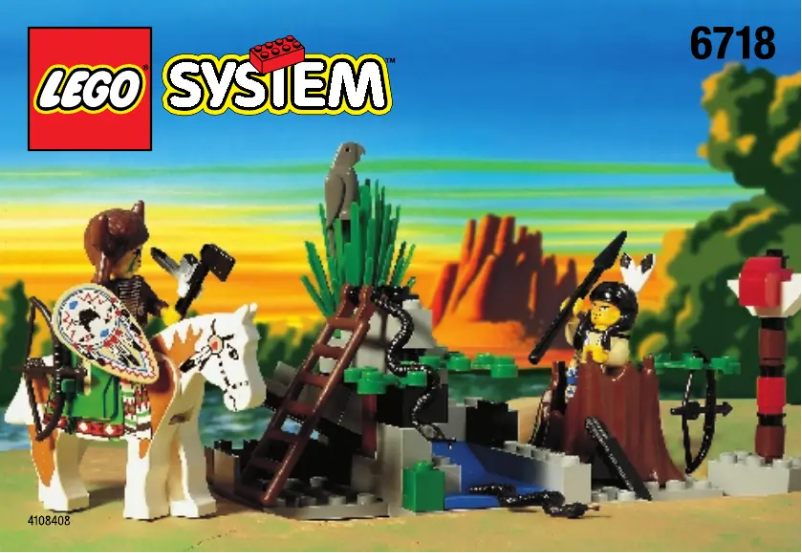 Page n°1 - Manuel utilisateur Lego ROCK HIDE WITH SNAKES