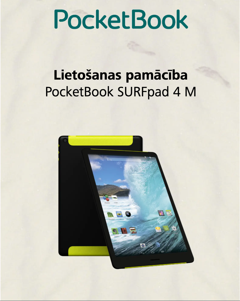 Image de la première page du manuel de l'appareil SURFpad 4 M