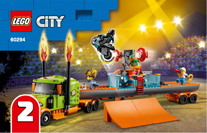Page 1 de la notice Manuel utilisateur Lego City 60294