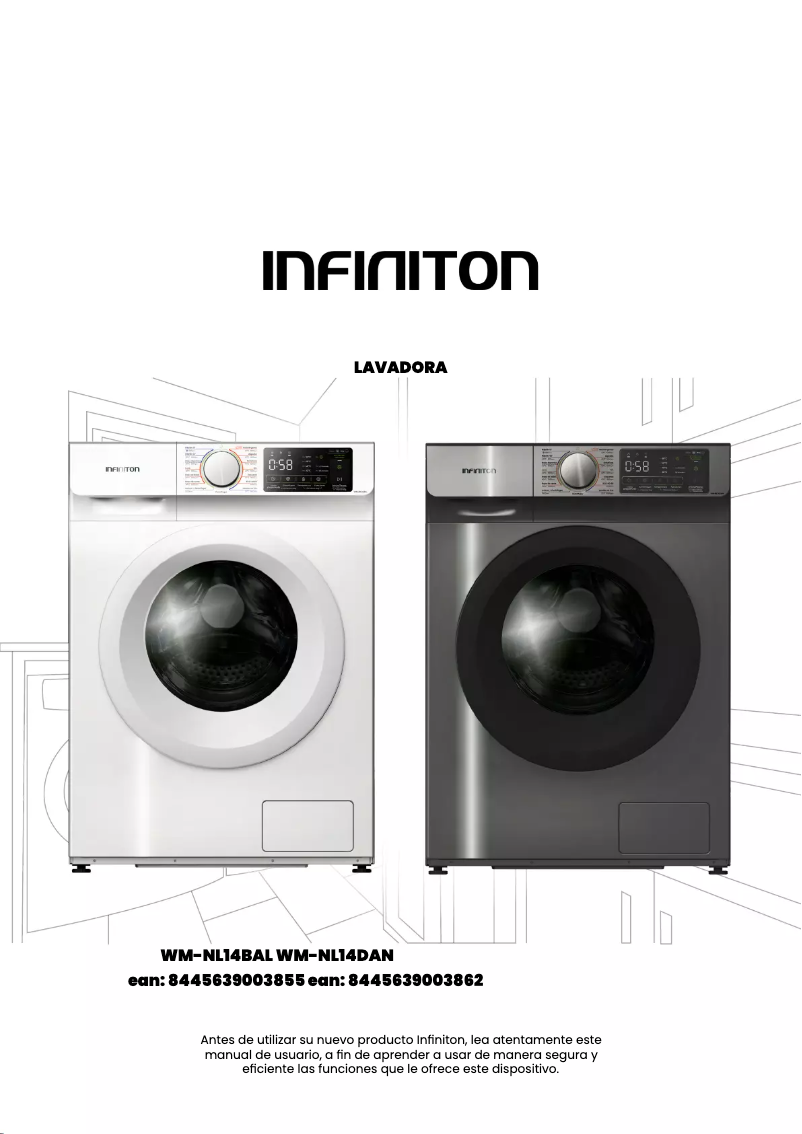 Page n°1 - Manuel utilisateur Infiniton WM-NL14BAL