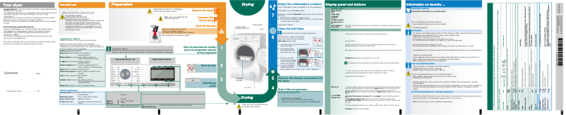 Page 1 de la notice Manuel utilisateur Siemens WT48Y890DN