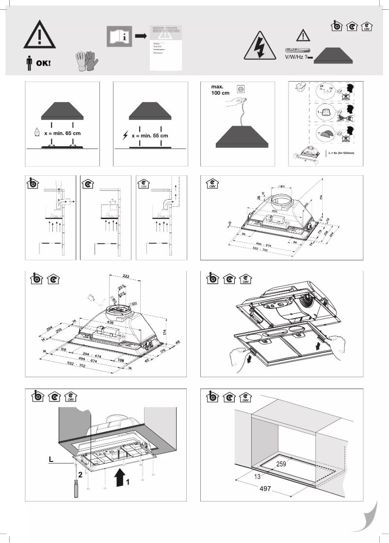Image de la première page du manuel de l'appareil AI3522WIT