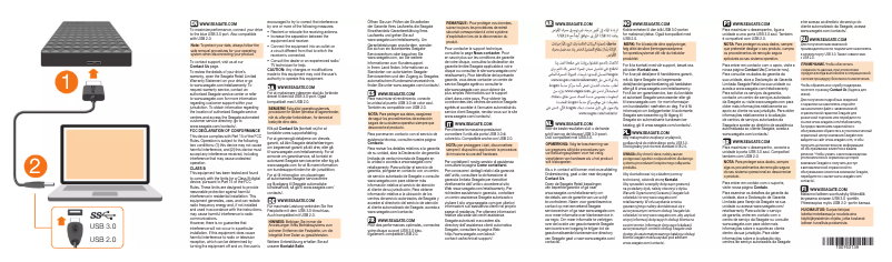 Página 1 del manual Manual de usuario Seagate STEB5000100