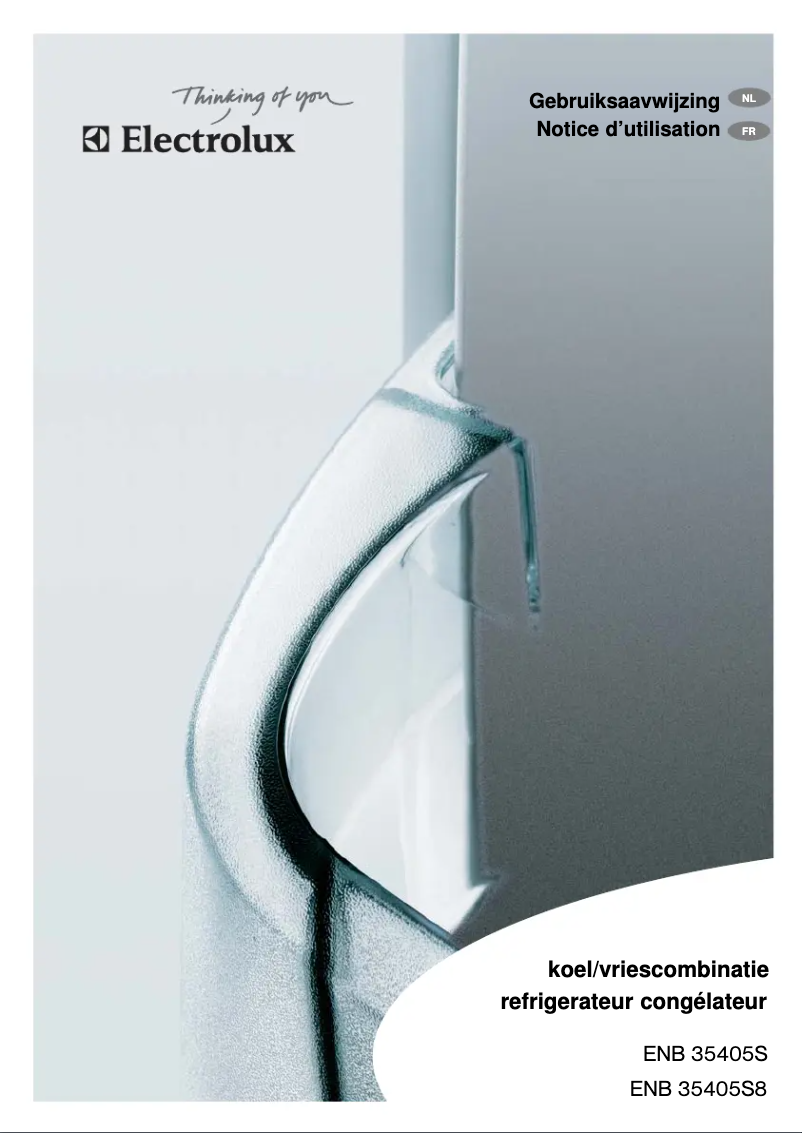 Page n°1 - Manuel utilisateur Electrolux ENB35405S