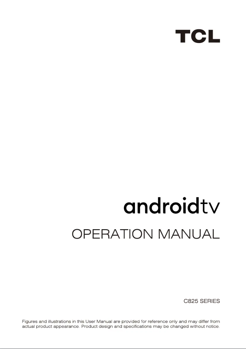 Image de la première page du manuel de l'appareil 85C825