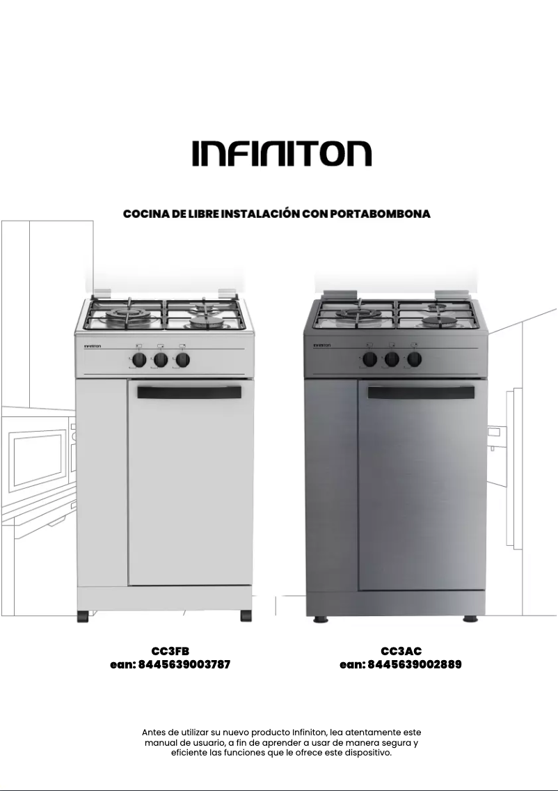 Page n°1 - Manuel utilisateur Infiniton CC3FB