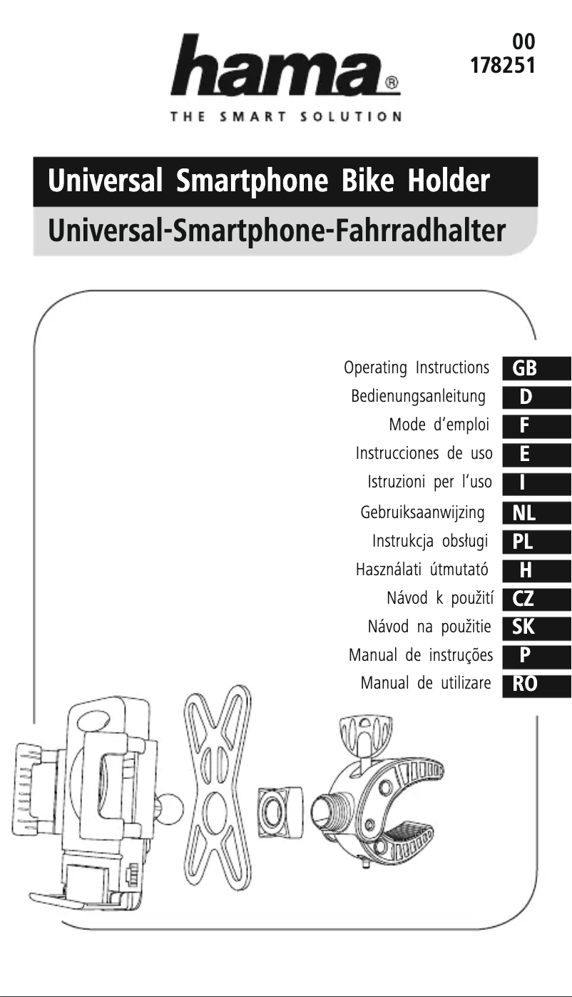 Page 1 de la notice Manuel utilisateur Hama 00178251