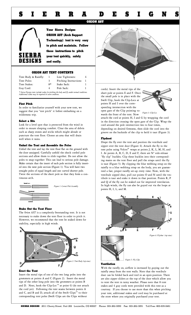Image de la première page du manuel de l'appareil Orion AS
