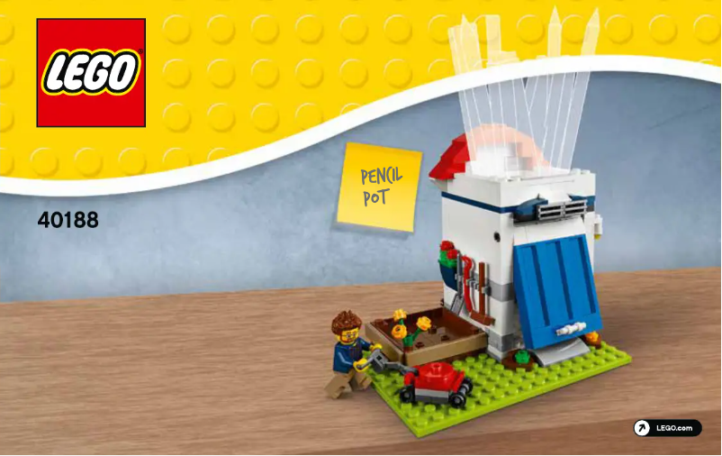 Page 1 de la notice Manuel utilisateur Lego Iconic 40188