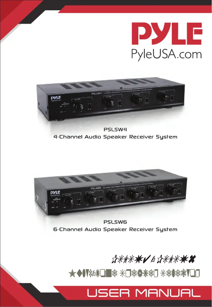 Image de la première page du manuel de l'appareil PSLSW6