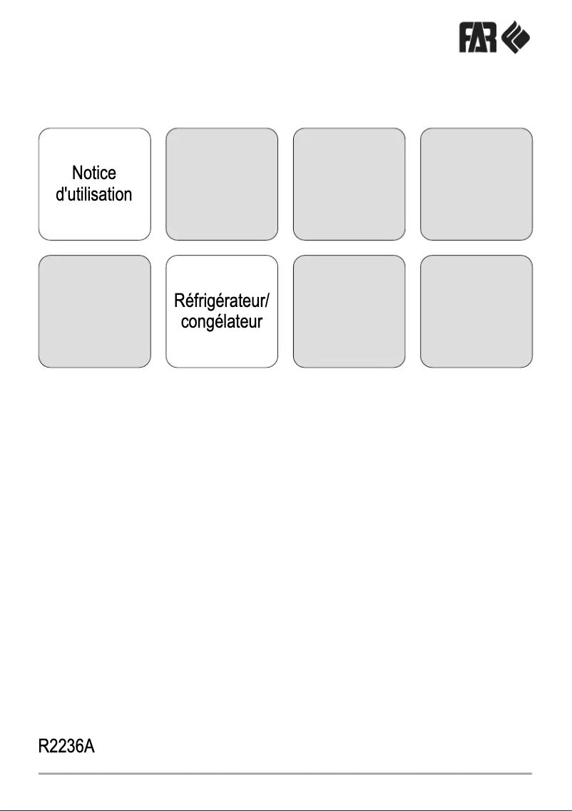 Image de la première page du manuel de l'appareil R2236A