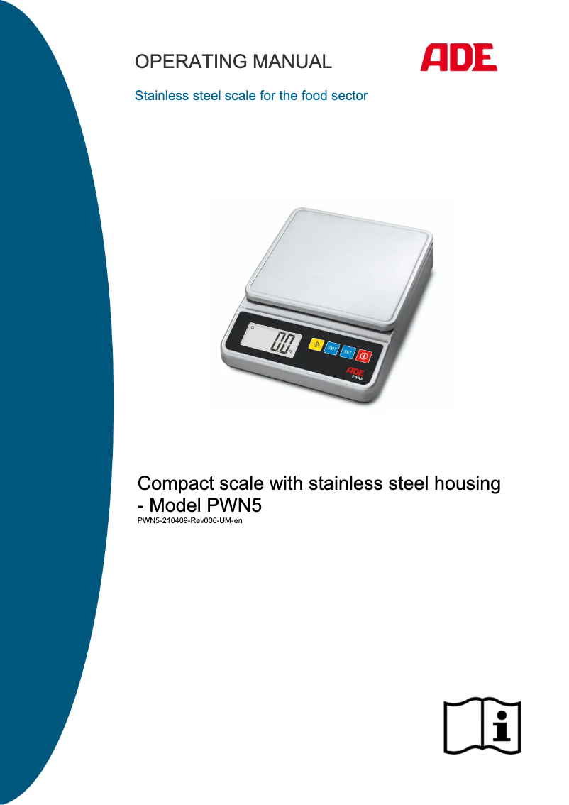 Image de la première page du manuel de l'appareil PWN5