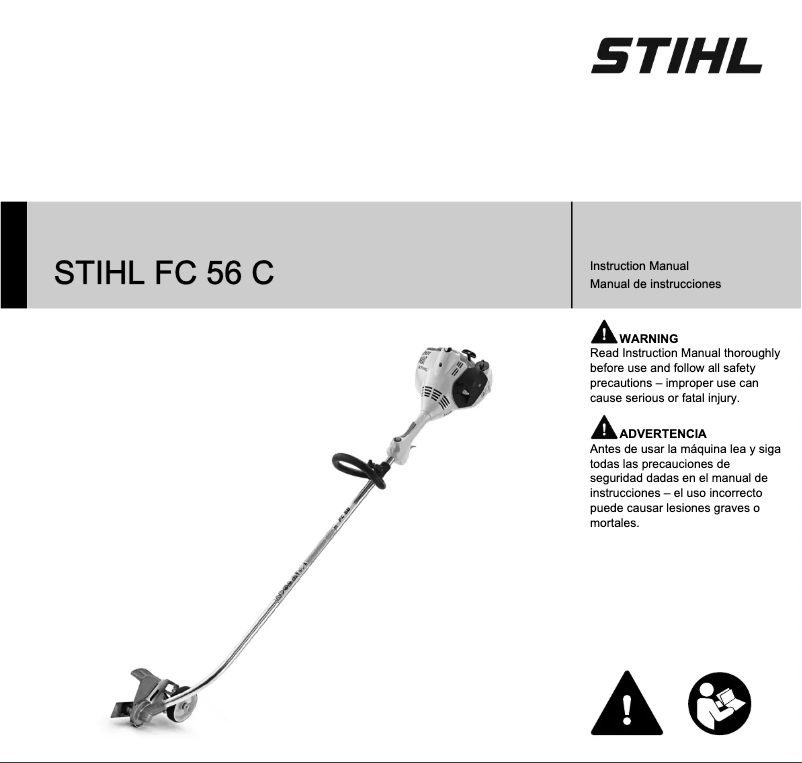 Page 1 de la notice Manuel utilisateur Stihl FC 56 C