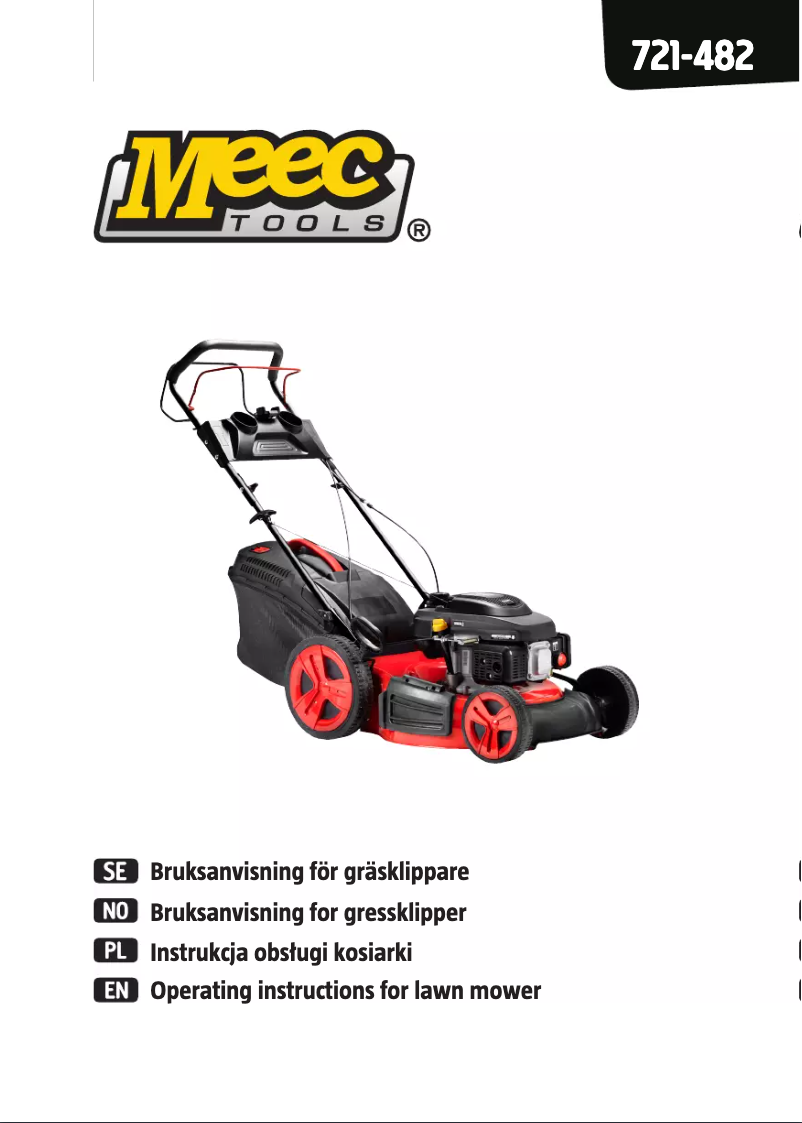 Image de la première page du manuel de l'appareil 721-482