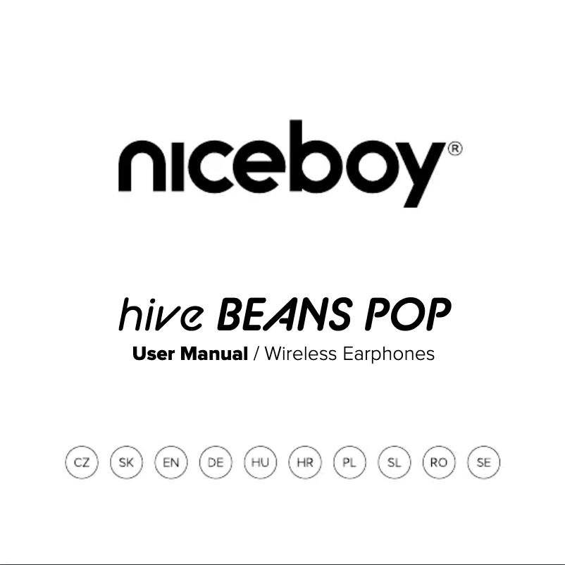Page n°1 - Manuel utilisateur Niceboy HIVE Beans POP
