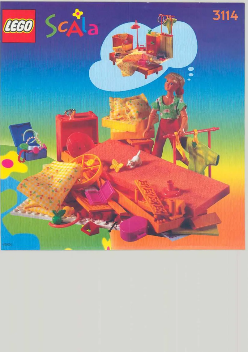 Page 1 de la notice Manuel utilisateur Lego SCALA PLACE FOR ME