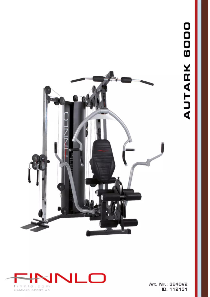 Page 1 de la notice Manuel utilisateur Finnlo Autark 6000
