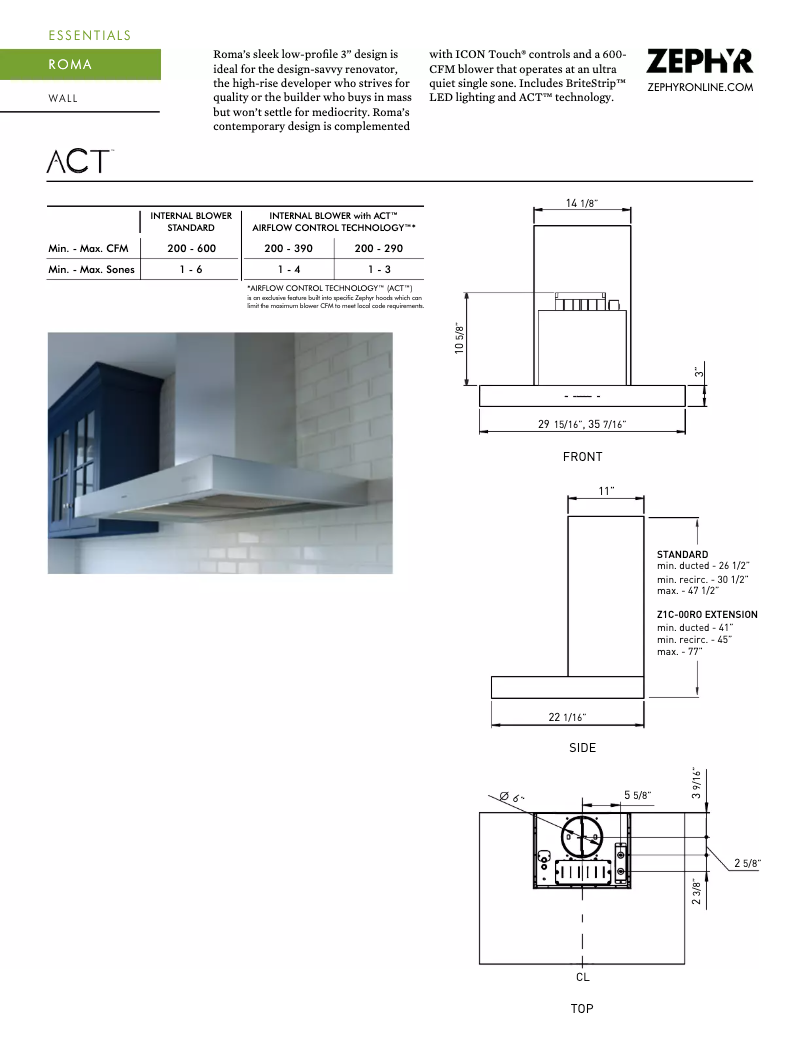 Image de la première page du manuel de l'appareil ZRO-M90DS