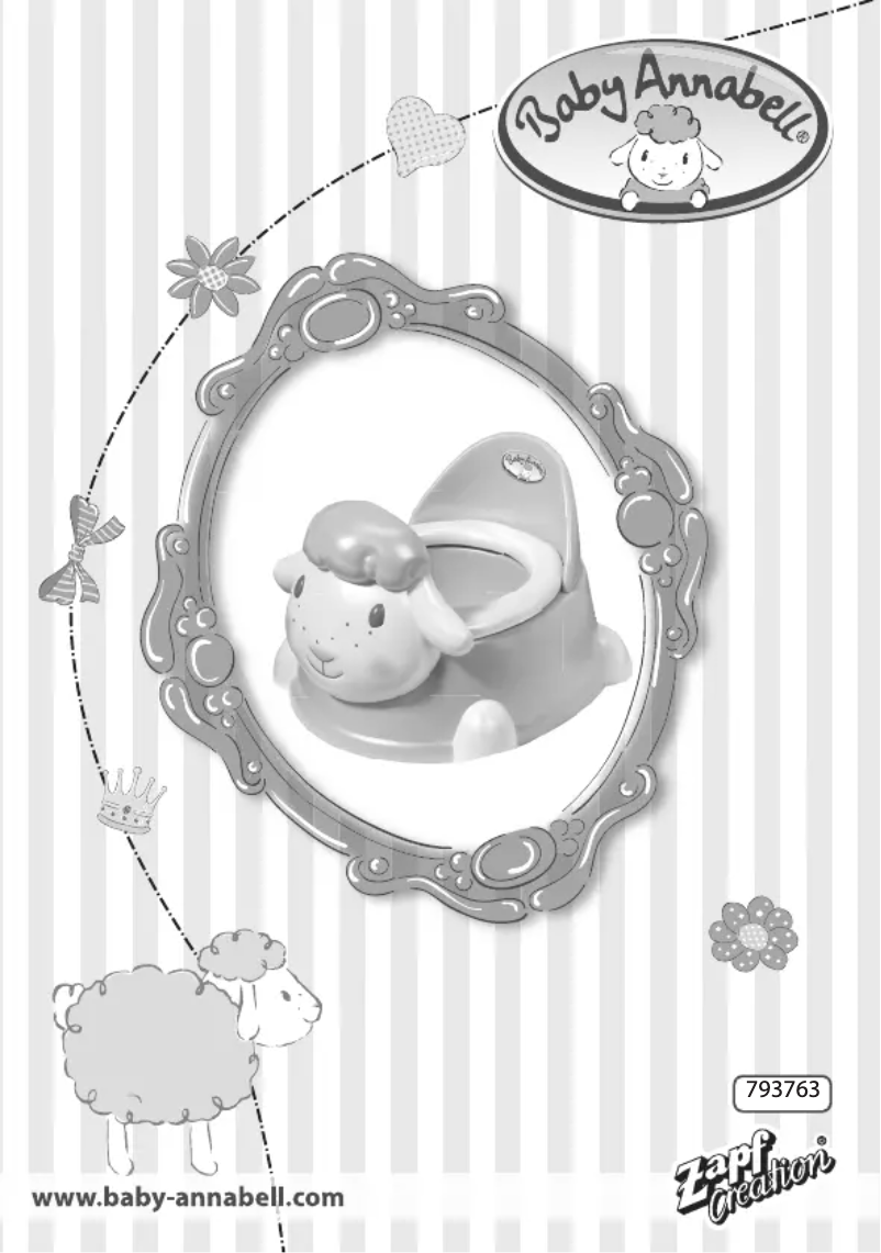 Page 1 de la notice Manuel utilisateur Zapf Baby Annabell 793763