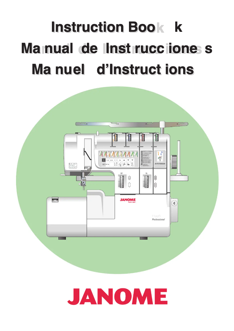 Image de la première page du manuel de l'appareil 1100D