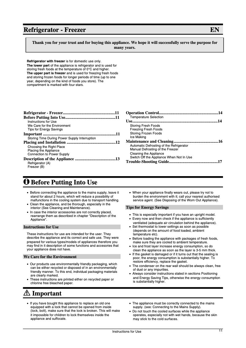 Página 1 del manual Manual de usuario Gorenje RF6275OAL