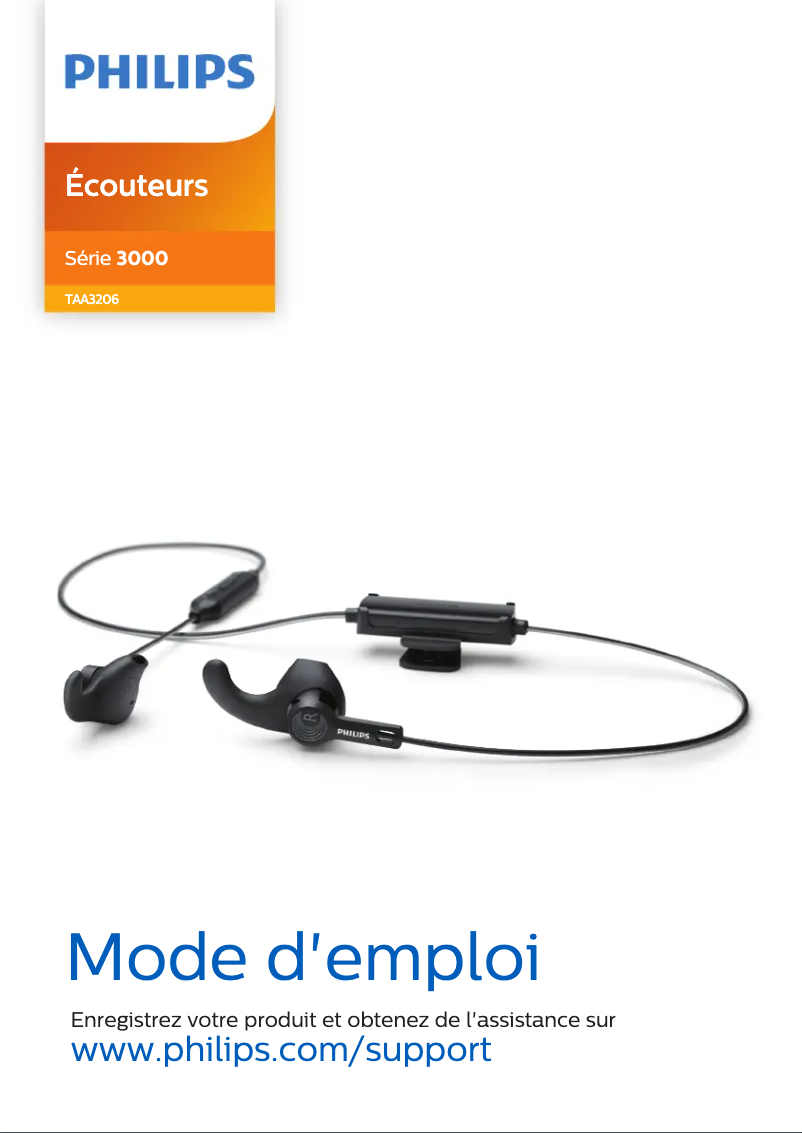 Image de la première page du manuel de l'appareil TAA3206