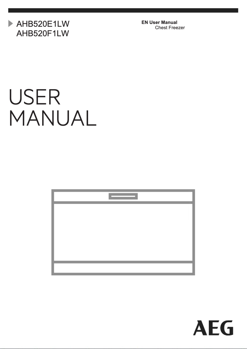 Page 1 de la notice Mode d'emploi AEG AHB520F1LW