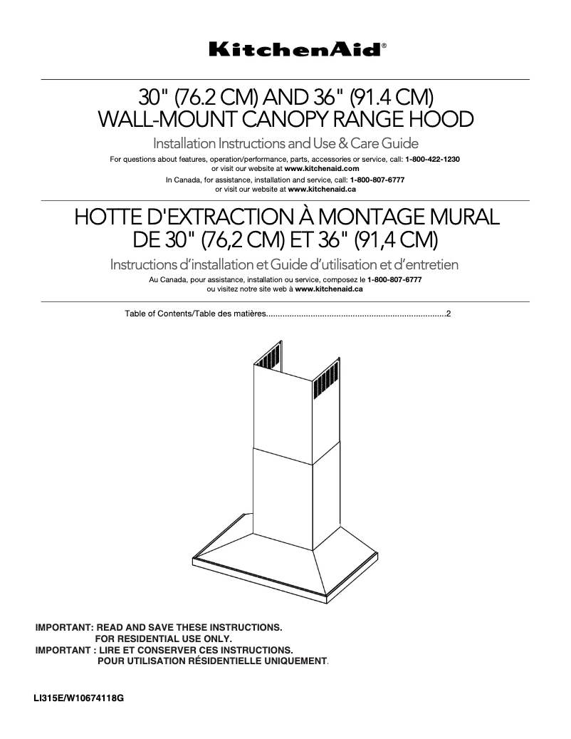Imagen de la primera página del manual del dispositivo KVWB600DSS