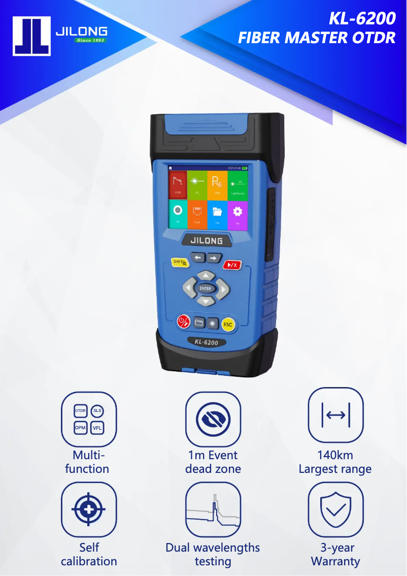 Page 1 de la notice Manuel utilisateur JILONG KL-6200