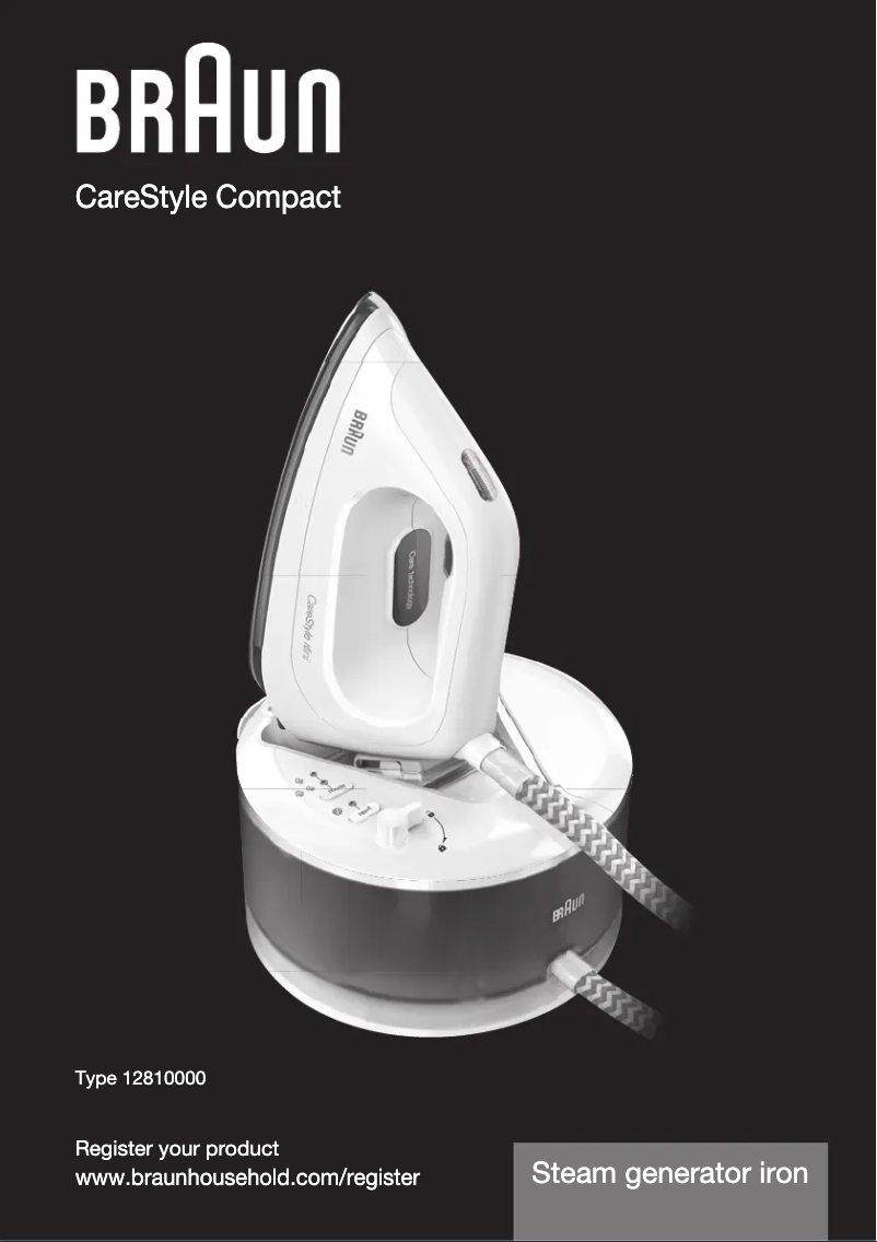 Page n°1 - Manuel utilisateur Braun CareStyle Compact IS2044VI
