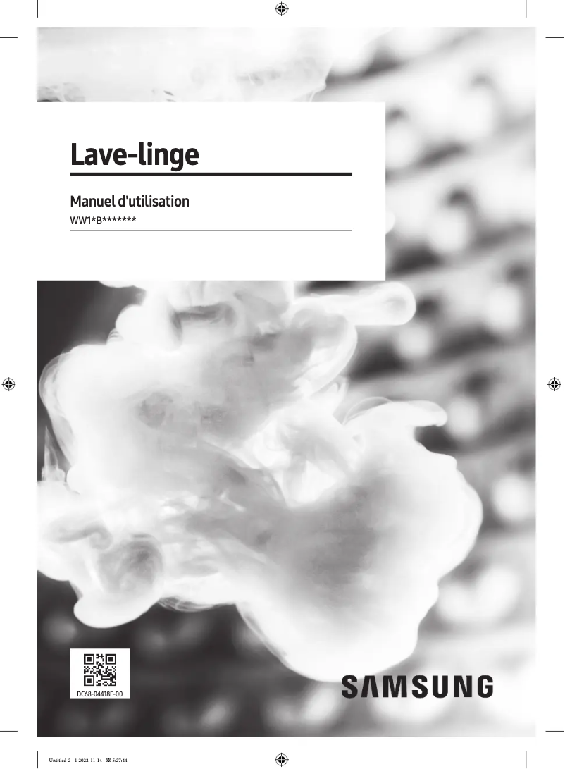 Image de la première page du manuel de l'appareil WW11B1944DGB