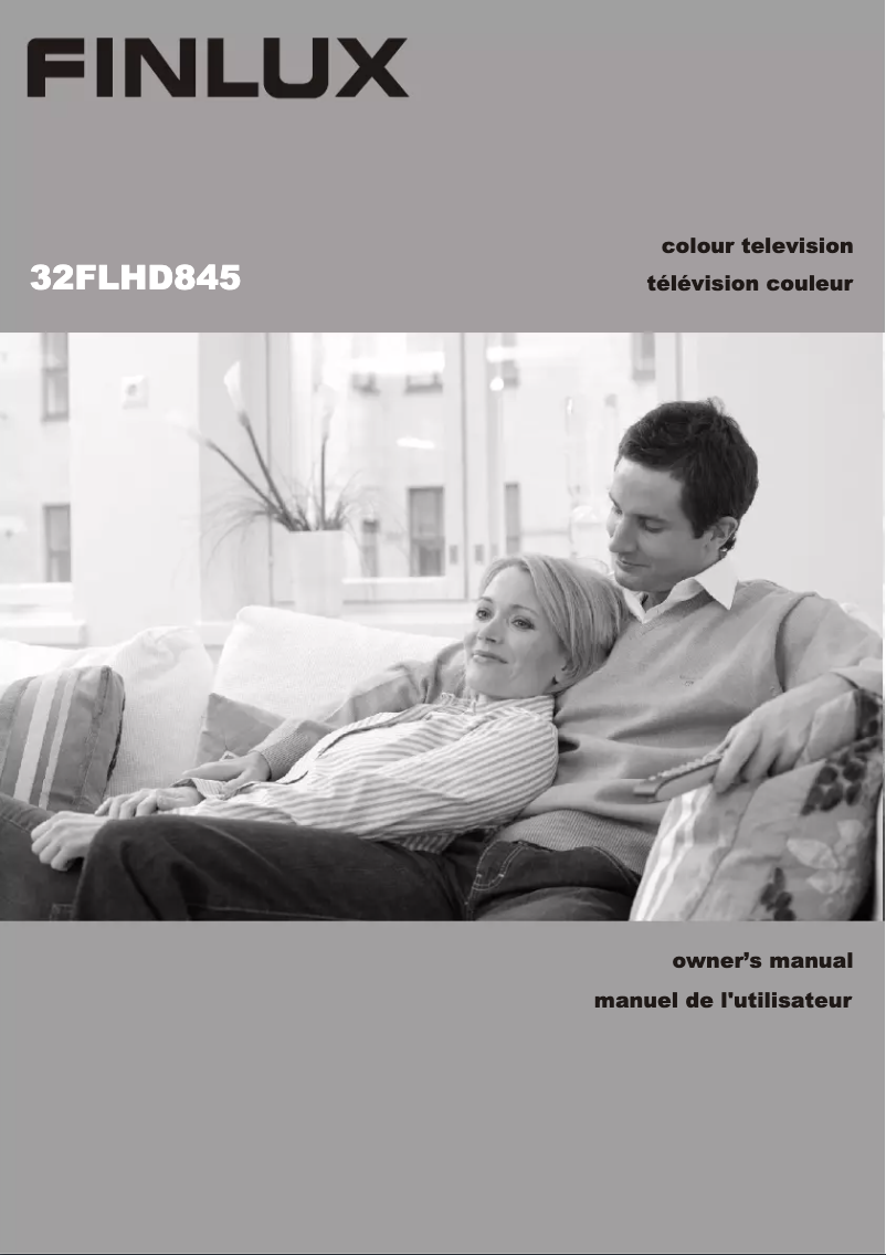 Page n°1 - Manuel utilisateur Finlux 37FLHD845