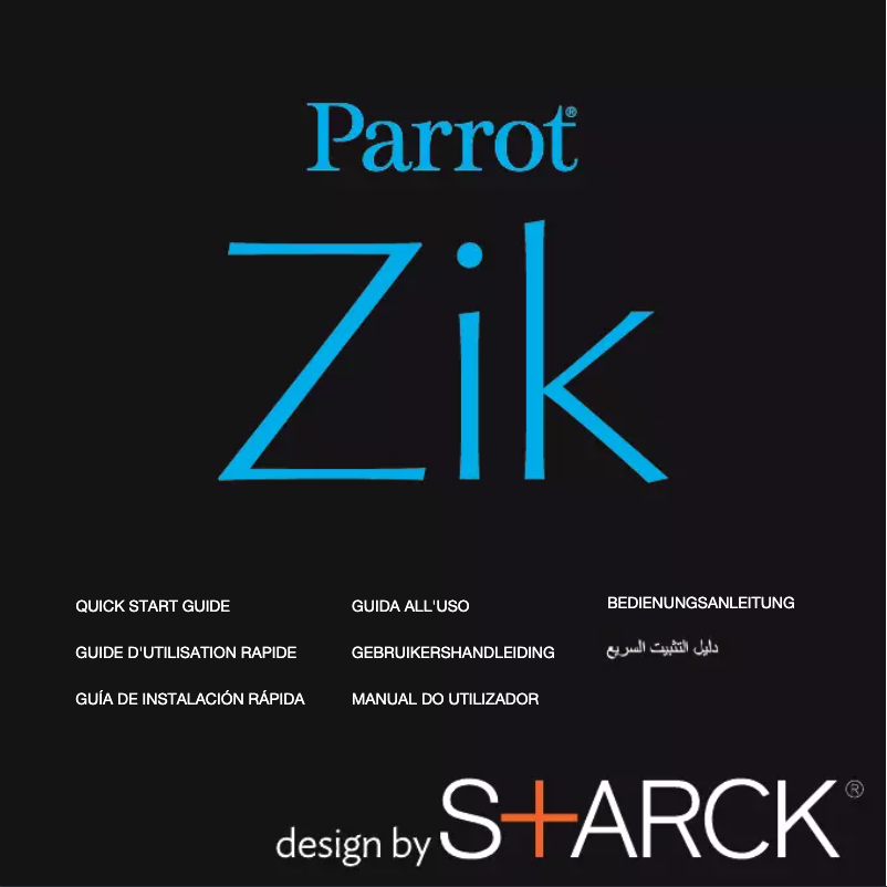 Página 1 del manual Manual de usuario Parrot Zik