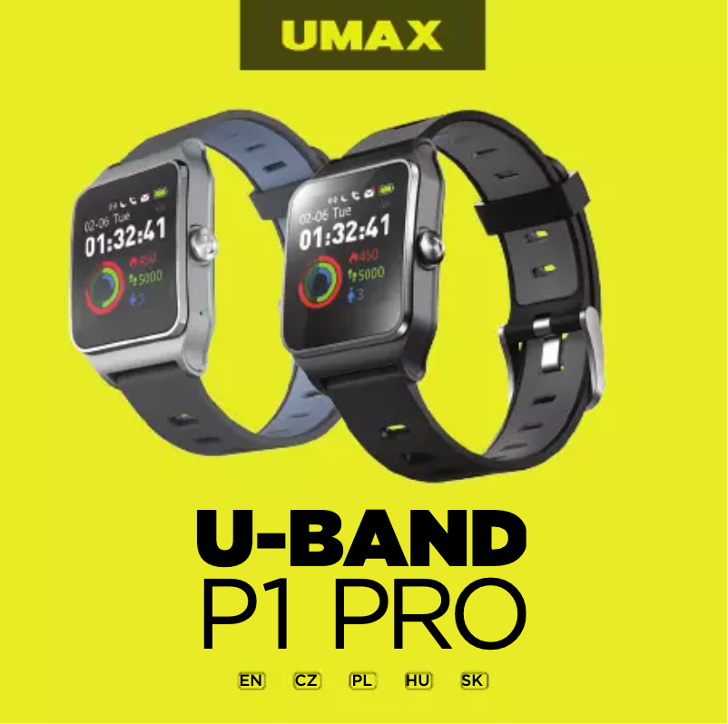 Page 1 de la notice Manuel utilisateur UMAX U-Band P1 Pro