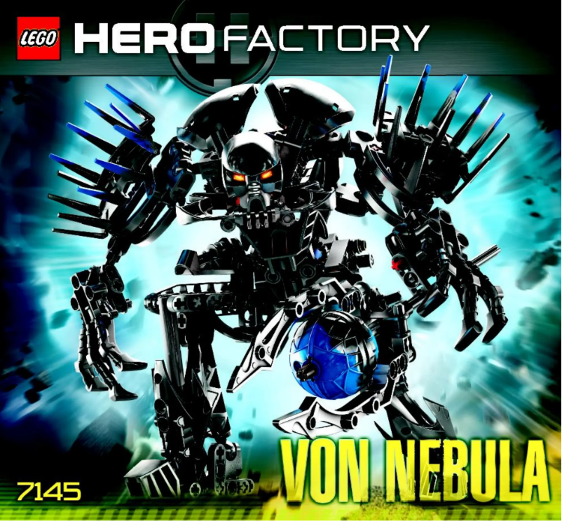 Page 1 de la notice Manuel utilisateur Lego Hero Factory 7145