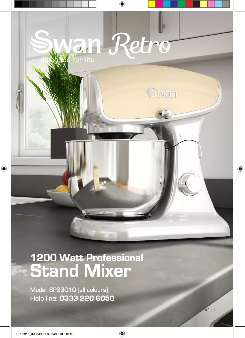 Page n°1 - Manuel utilisateur Swan SP33010BN