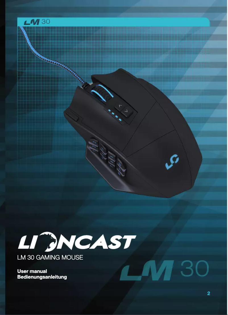 Page n°1 - Manuel utilisateur Lioncast LM 30
