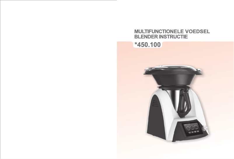 Image de la première page du manuel de l'appareil 450100