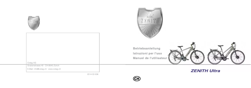 Image de la première page du manuel de l'appareil Ultra