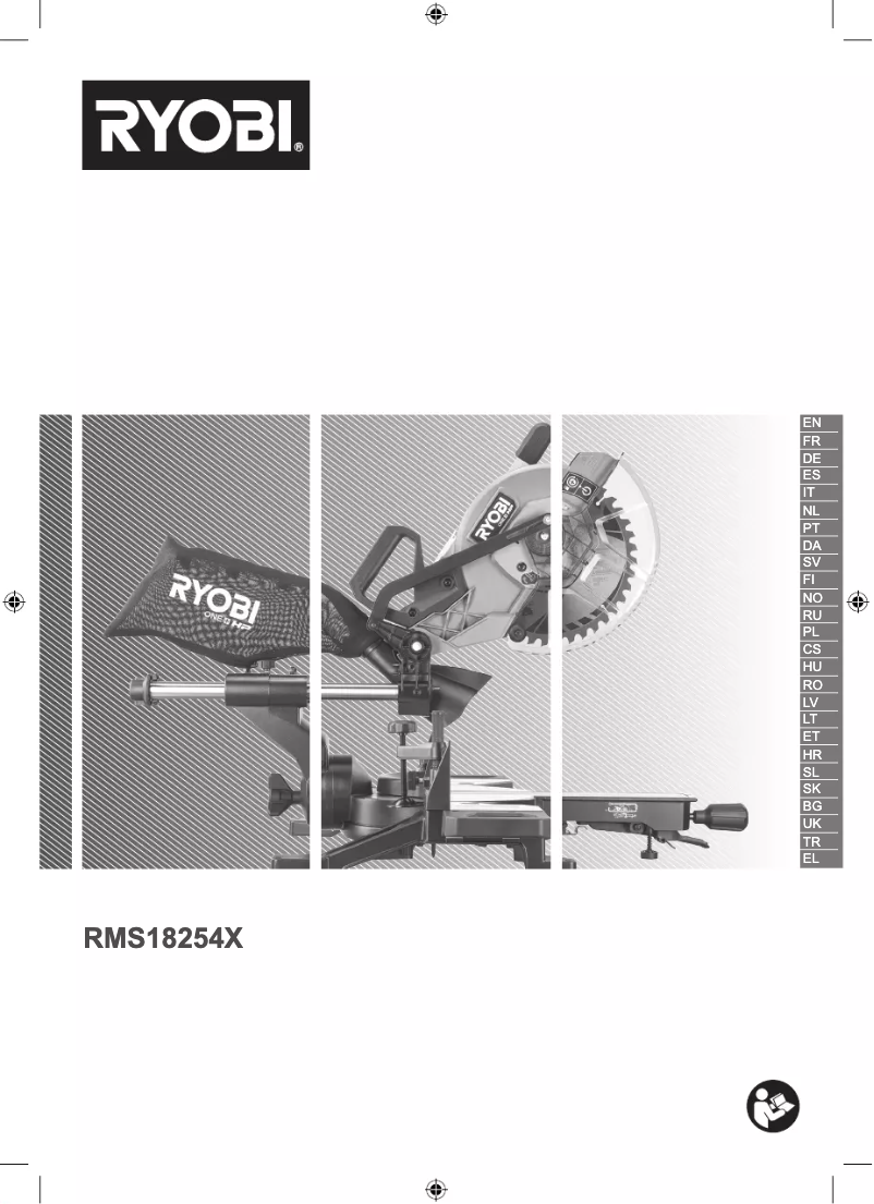 Image de la première page du manuel de l'appareil One+ RMS18254X