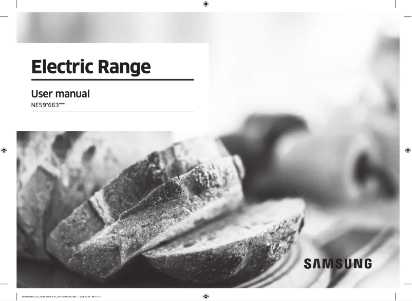 Page 1 de la notice Manuel utilisateur Samsung NE59R6631SS/AA