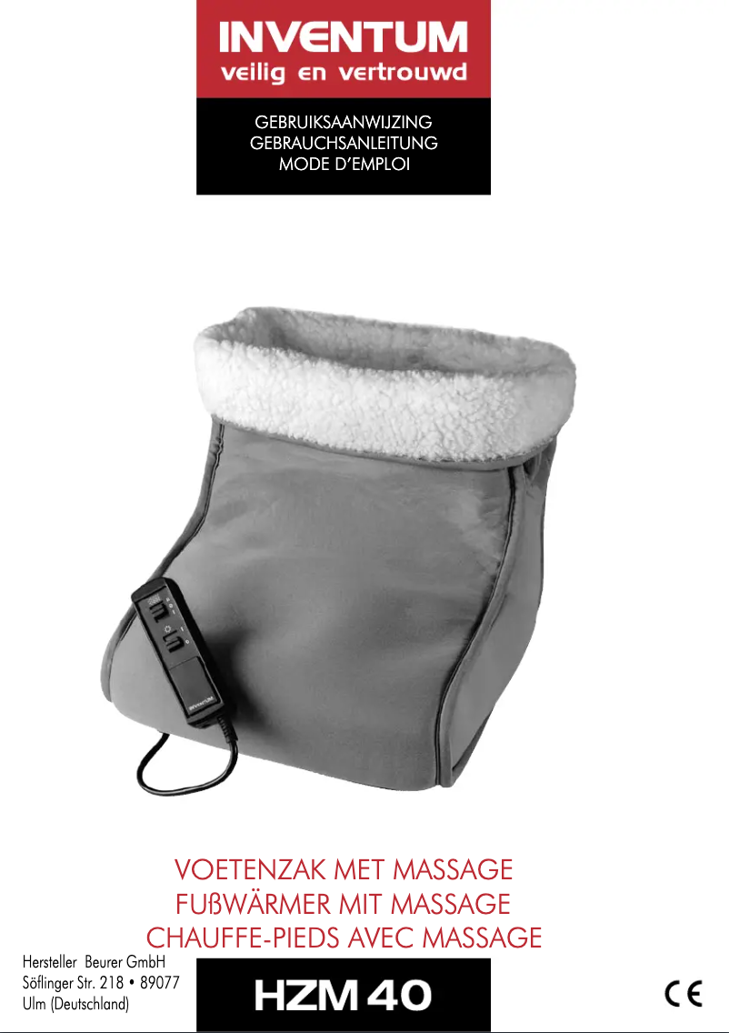 Image de la première page du manuel de l'appareil HZM40