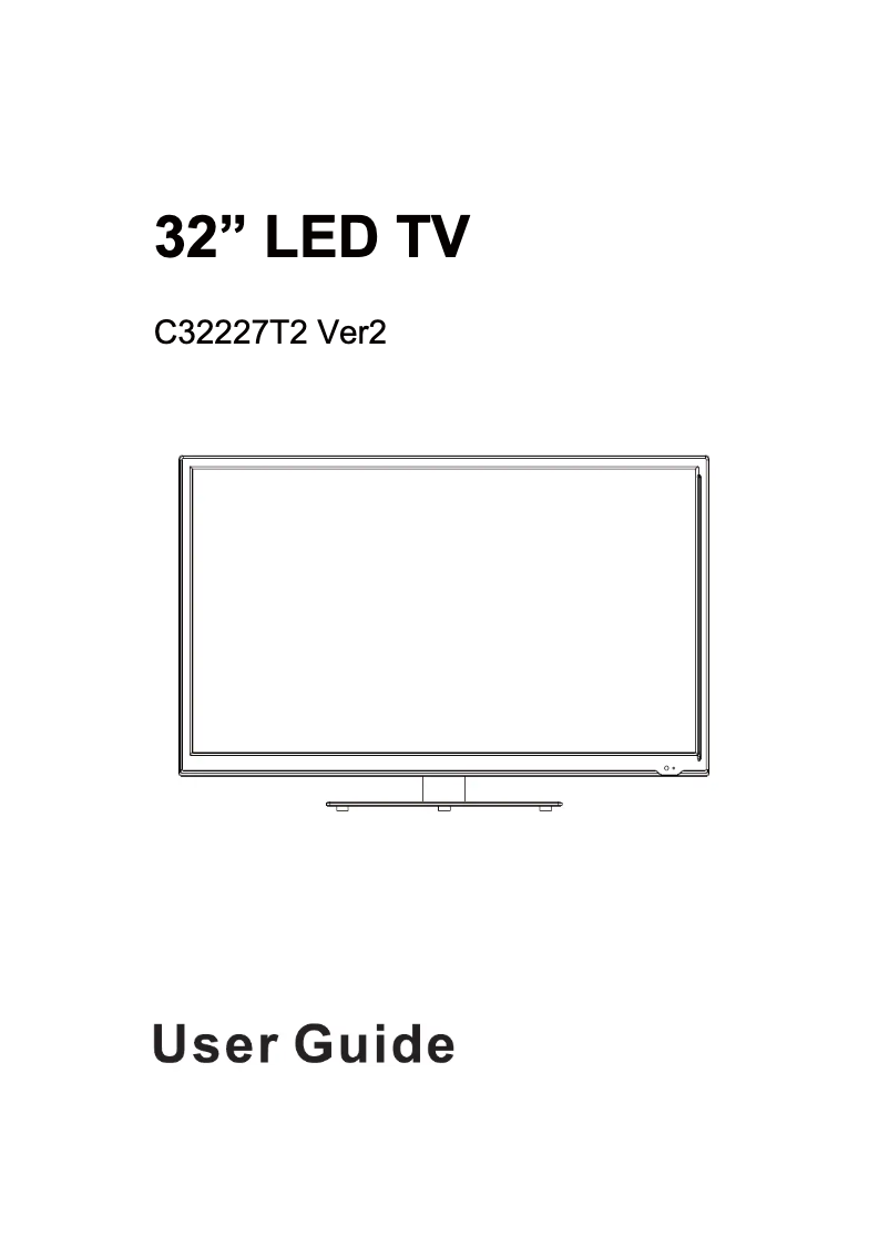 Image de la première page du manuel de l'appareil C32227T2 V2