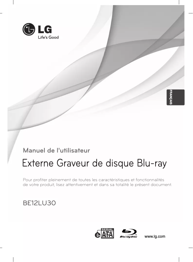 Página 1 del manual Manual de usuario LG BE12LU30