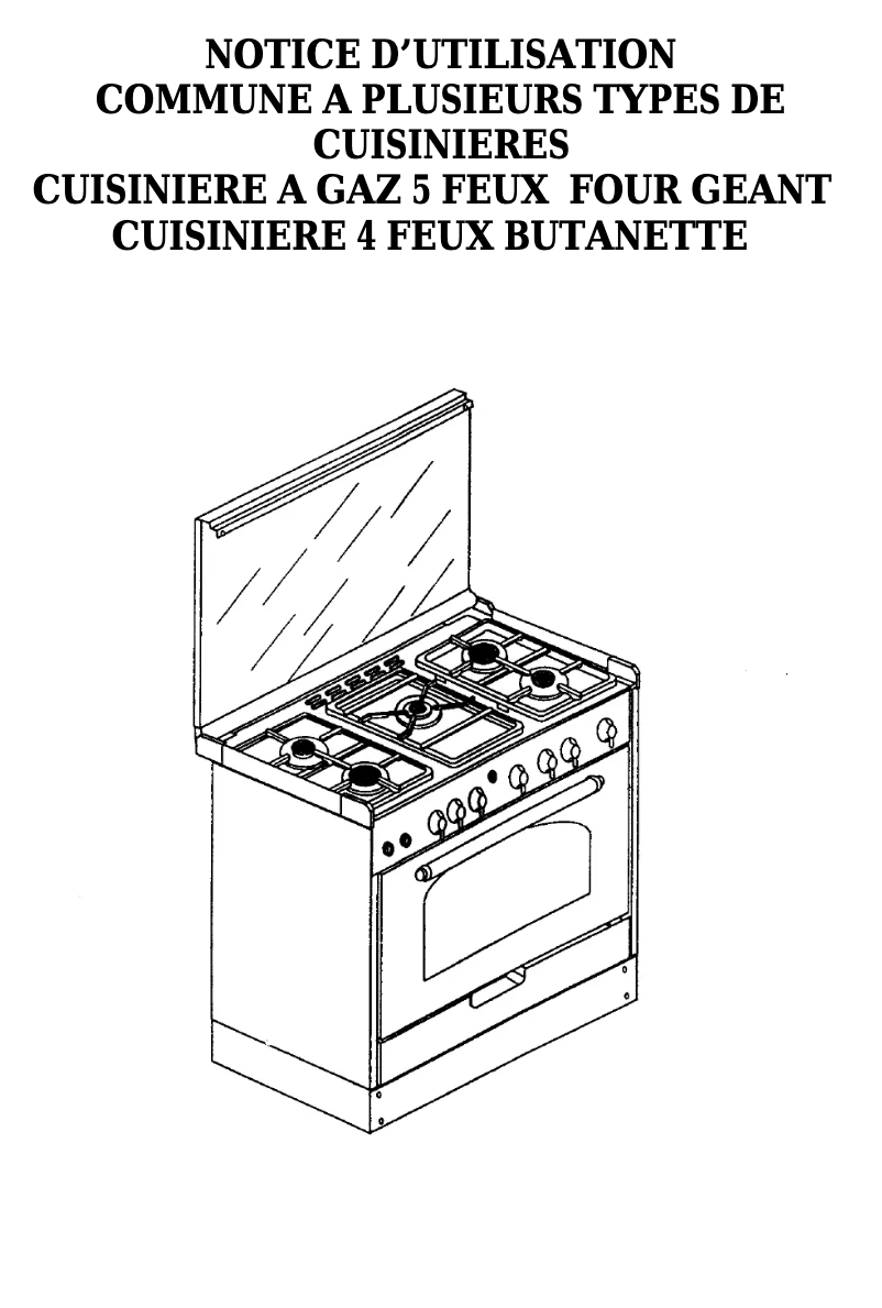 Page n°1 - Manuel utilisateur Curtiss 851BEAFG