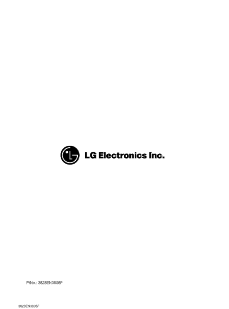 Page 1 de la notice Manuel utilisateur LG WD-10160NU