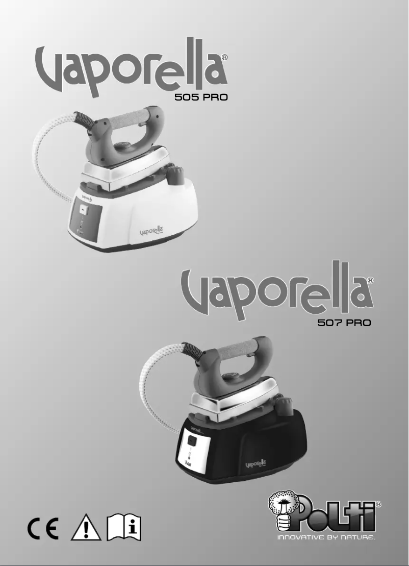 Image de la première page du manuel de l'appareil Vaporella