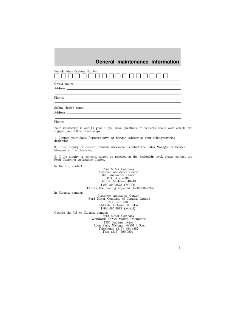 Image de la première page du manuel de l'appareil E-350 (1998)