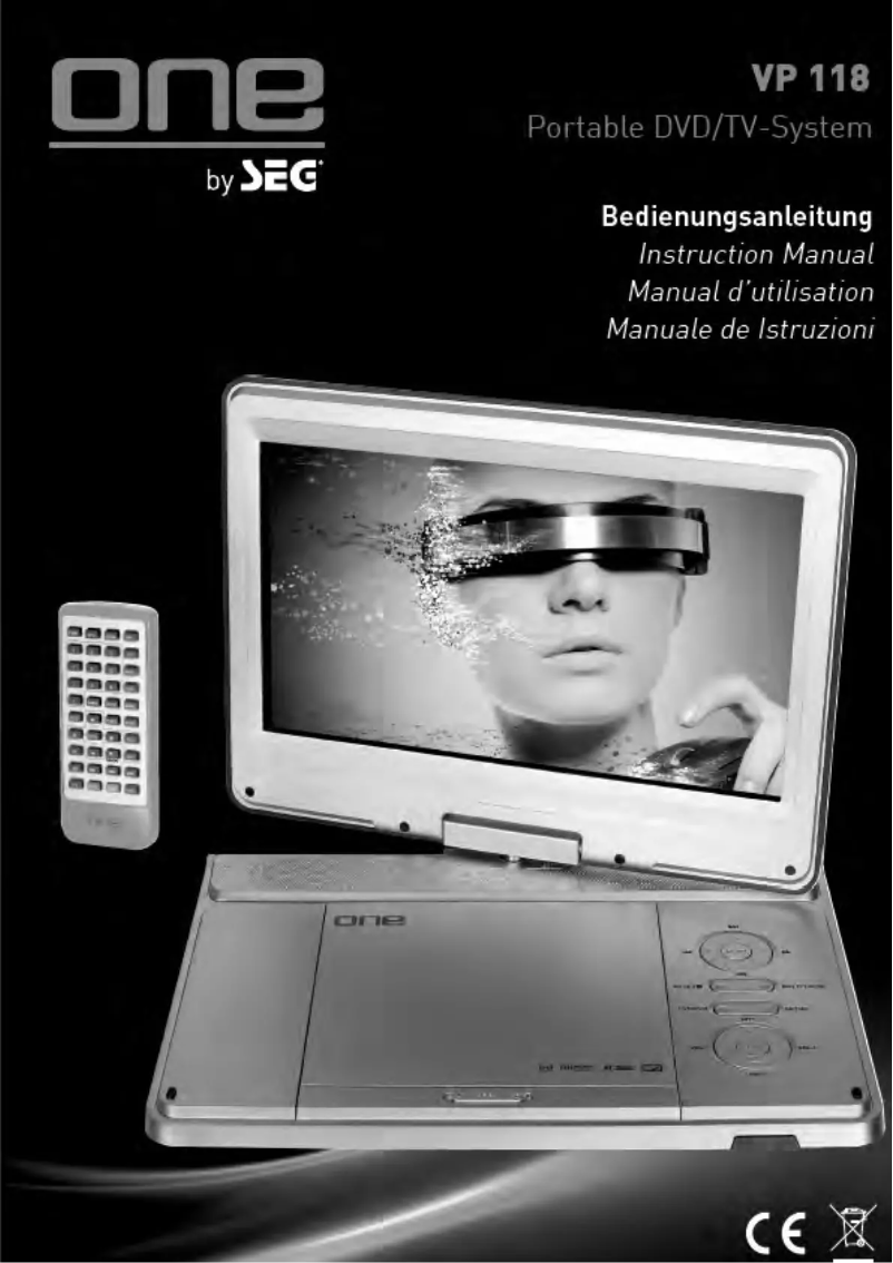 Página 1 del manual Manual de usuario SEG VP118