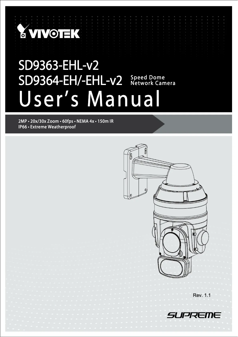 Image de la première page du manuel de l'appareil SD9161-H